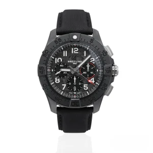 CleanFactory BREITLING AVENGER B01 SB0147101B1X1 Cronografo 44 'Night Mission' Quadrante Nero Ceramica