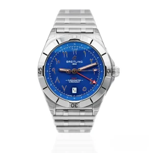 CleanFactory BREITLING CHRONOMAT GMT A32398 ‘Edizione Speciale’ Acciaio 40mm Quadrante Arabo Blu