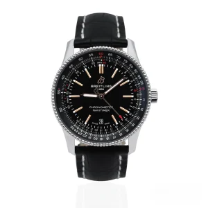 CleanFactory BREITLING NAVITIMER A17326 Acciaio Inossidabile 41mm Quadrante Nero