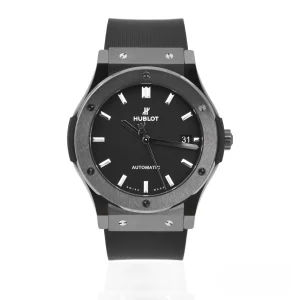 CleanFactory HUBLOT CLASSIC FUSION 511.CM.1171.RX Black Magic Ceramica 45mm Quadrante Nero
