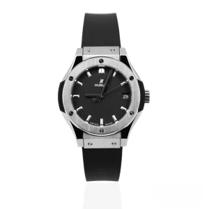 CleanFactory HUBLOT CLASSIC FUSION 581.NX.1171.RX 33mm Titanio Quadrante Nero Sole