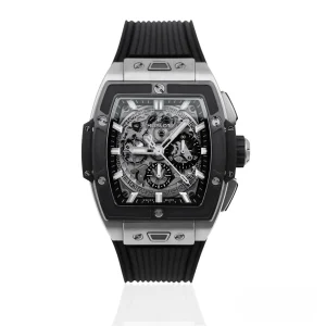 CleanFactory HUBLOT SPIRIT OF BIG BANG 642.NM.0170.RX Cronografo 42mm Titanio Ceramica Quadrante Scheletrato