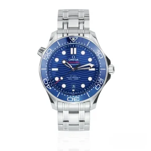 CleanFactory OMEGA SEAMASTER 210.30.42.20.03.001 Diver 300M Acciaio 42mm Quadrante Blu