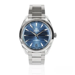 CleanFactory OMEGA SEAMASTER AQUA TERRA 220.10.41.21.03.004 150M Acciaio Inossidabile 41mm Quadrante Blu