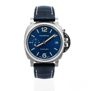 CleanFactory PANERAI LUMINOR DUE PAM00926 Titanio 38mm Quadrante Azzurro Sunburst