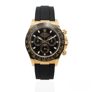 CleanFactory ROLEX COSMOGRAPH DAYTONA 116518LN Oro Giallo 18ct 40mm Quadrante Nero