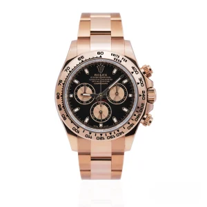 CleanFactory ROLEX DAYTONA 116505 Oro Rosa 18ct Quadrante Nero