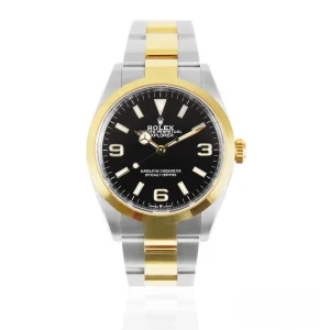 CleanFactory ROLEX EXPLORER 124273 Acciaio e Oro Giallo 18ct 36mm Quadrante Nero