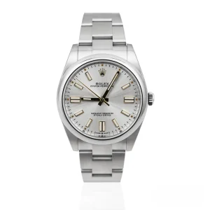 CleanFactory ROLEX OYSTER PERPETUAL 124300 41mm Acciaio Inossidabile Quadrante Argento