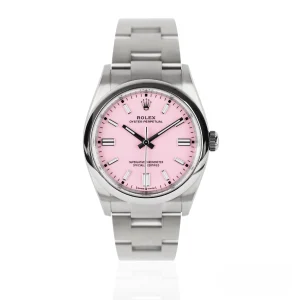 CleanFactory ROLEX OYSTER PERPETUAL 126000 36mm Quadrante Rosa Candy