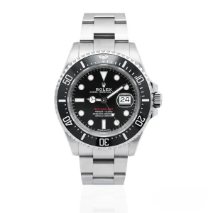 CleanFactory ROLEX SEA-DWELLER 126600 43mm Acciaio Inossidabile Quadrante Nero