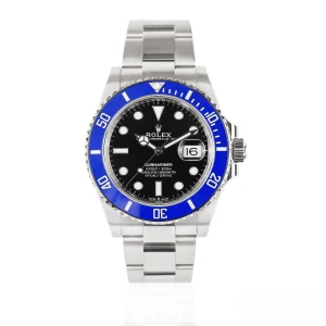 CleanFactory ROLEX SUBMARINER DATE 126619LB Oro Bianco 18ct 41mm Quadrante Nero
