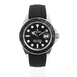 CleanFactory ROLEX YACHT-MASTER 226659 42mm Oro Bianco 18ct Quadrante Nero