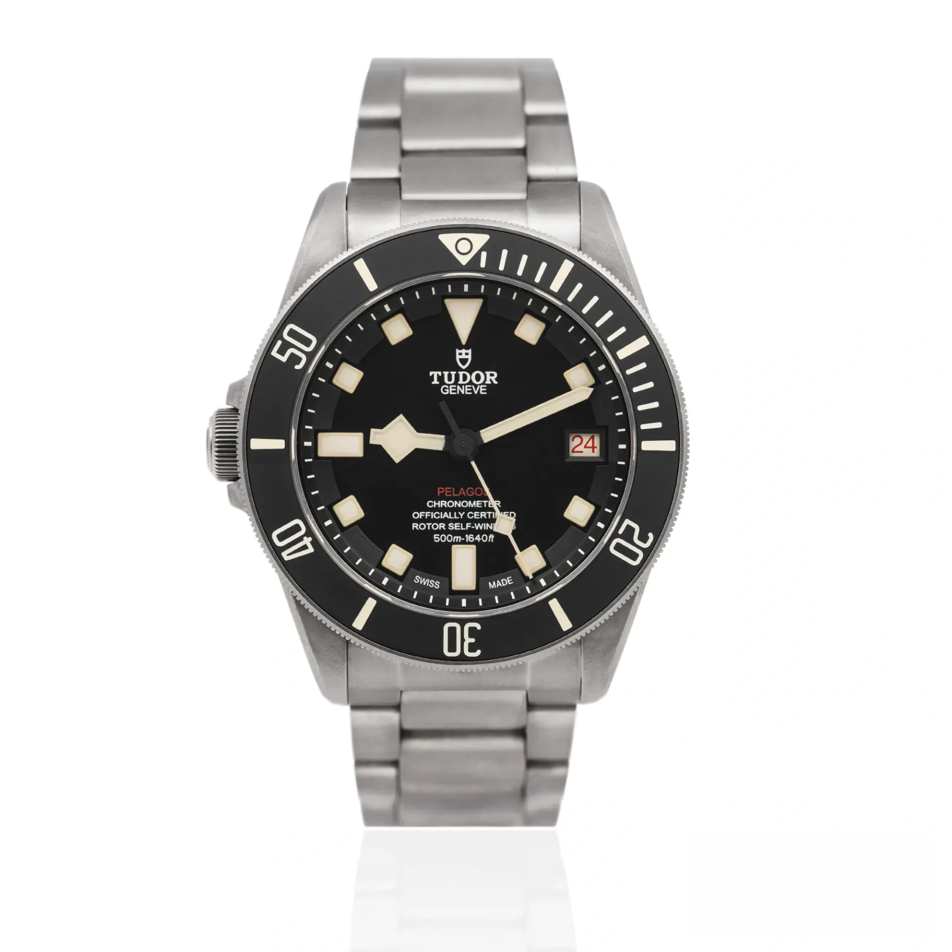 CleanFactory TUDOR PELAGOS LHD 25610TNL 42mm Quadrante Nero 'Fiocco di Neve' in Titanio e Acciaio 1 CleanFactory TUDOR PELAGOS LHD 25610TNL 42mm Quadrante Nero 'Fiocco di Neve' in Titanio e Acciaio