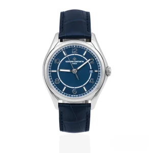 CleanFactory VACHERON CONSTANTIN FIFTYSIX 4600E_000A-B487 40mm Acciaio Quadrante Blu