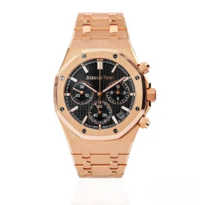 CleanFactory AUDEMARS PIGUET ROYAL OAK 26240OR.OO.1320OR.06 Oro Rosa 18ct 41mm Quadrante Nero