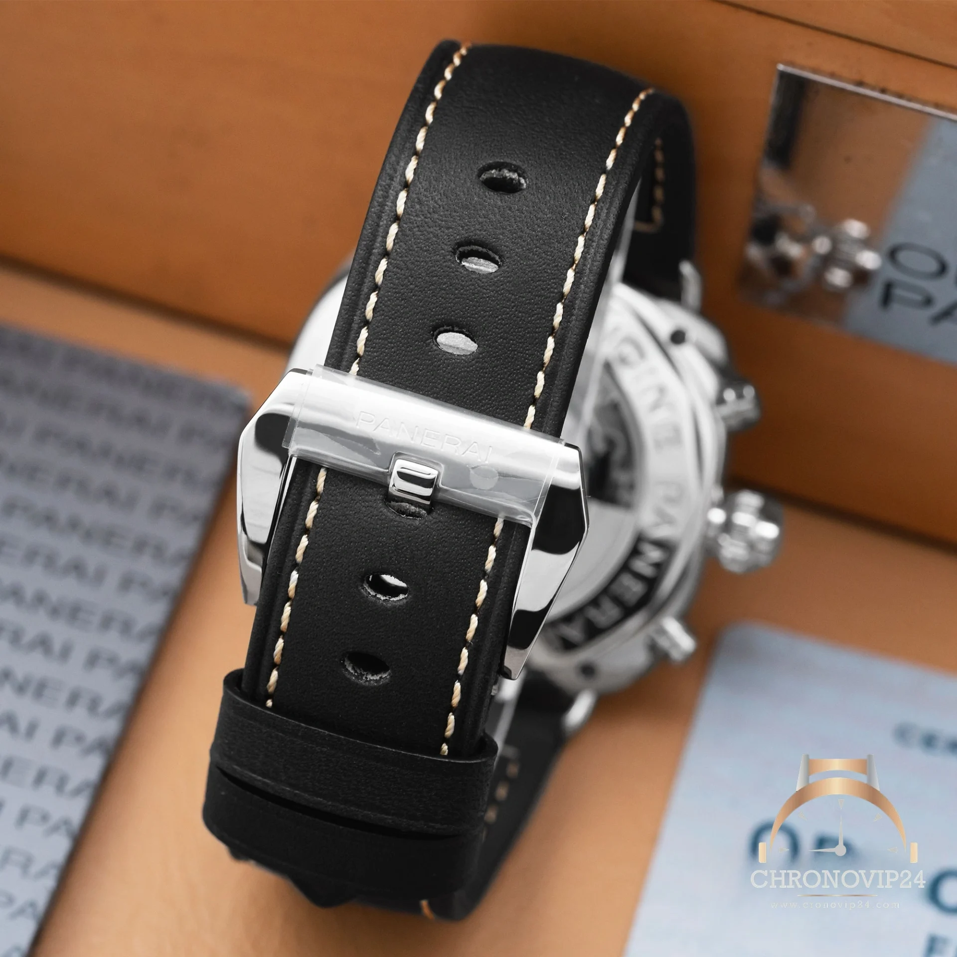 CleanFactory PANERAI RADIOMIR PAM00246 ‘Edizione Limitata’ Un_Ottavo di Secondo 45mm Quadrante Nero Servizio Completo Panerai 3 CleanFactory PANERAI RADIOMIR PAM00246 ‘Edizione Limitata’ Un_Ottavo di Secondo 45mm Quadrante Nero Servizio Completo Panerai - immagine 3