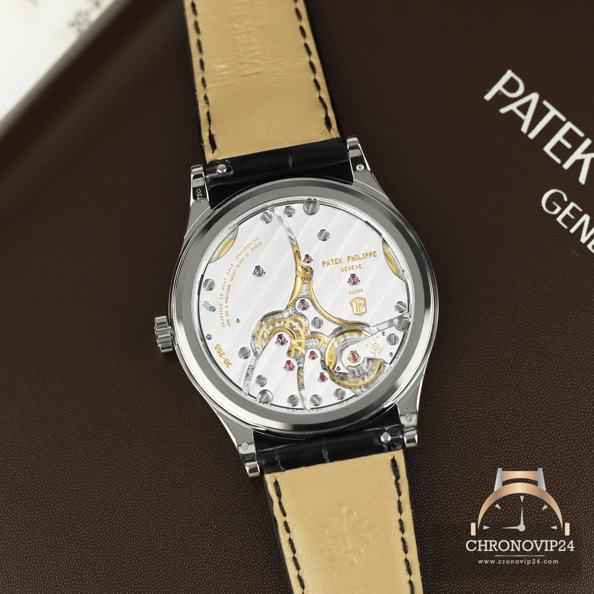 PATEK PHILIPPE CALATRAVA 6119G-001 Oro Bianco 18ct 39mm Quadro Grigio Antracite - Set Completo - 2024 5 PATEK PHILIPPE CALATRAVA 6119G-001 Oro Bianco 18ct 39mm Quadro Grigio Antracite - Set Completo - 2024 - immagine 5