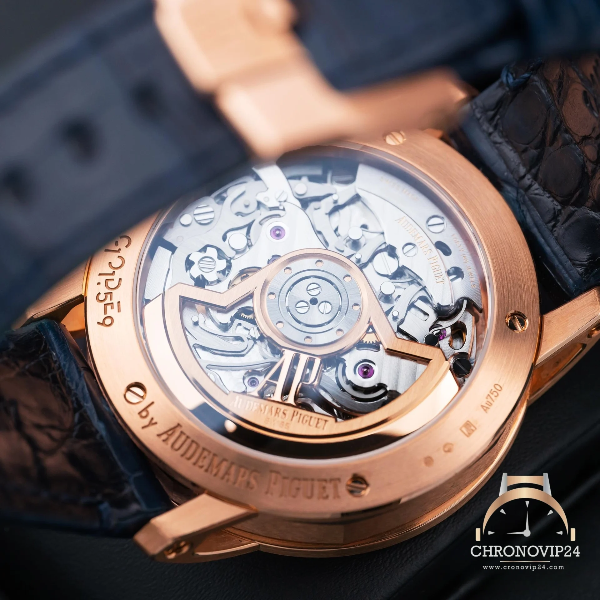 CleanFactory AUDEMARS PIGUET CODE 11.59 26393OR.OO.A028CR.01 Oro Rosa 18ct 41mm Quadrante Blu Fumé Laccato Effetto Raggio di Sole 6 CleanFactory AUDEMARS PIGUET CODE 11.59 26393OR.OO.A028CR.01 Oro Rosa 18ct 41mm Quadrante Blu Fumé Laccato Effetto Raggio di Sole - immagine 6
